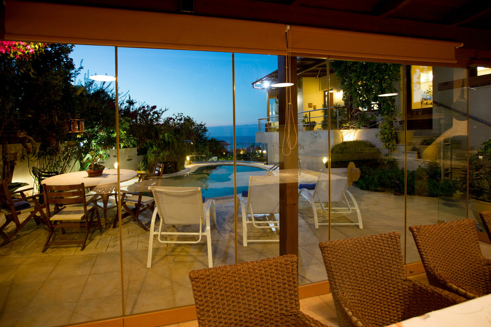 Vila Azure Cove Agia Pelagia Exteriér fotografie