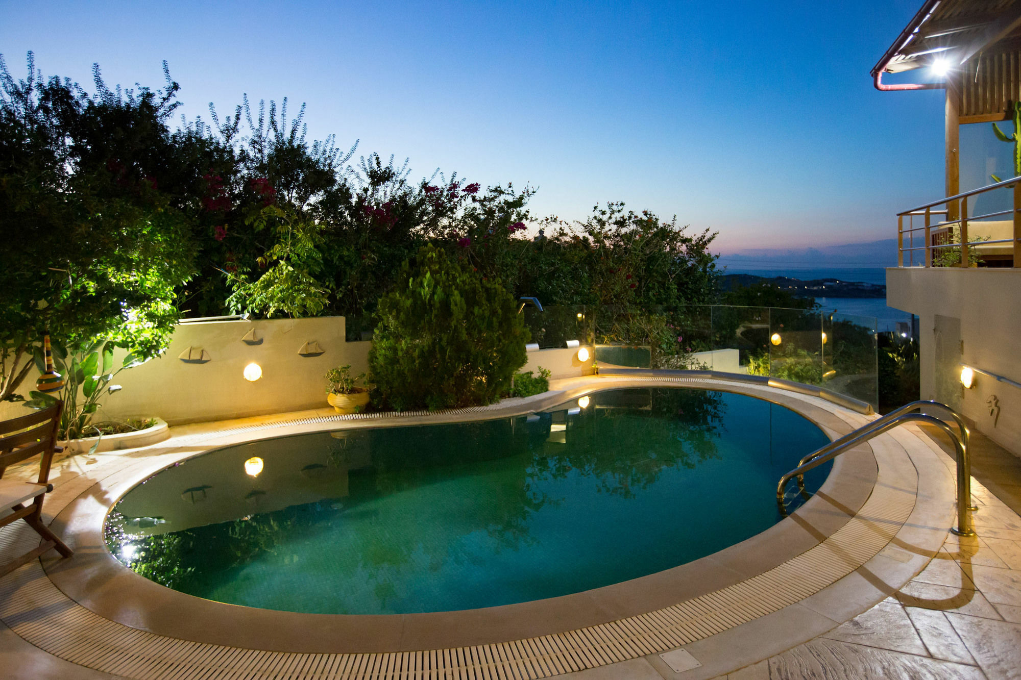 Vila Azure Cove Agia Pelagia Exteriér fotografie